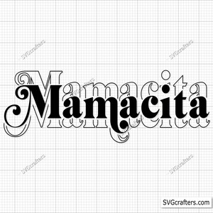 Mamacita SVG PNG, Mamacita Varsity SVG, Vida de Mãe SVG, Vamos Fiesta SVG, Cinco de Mayo Retrô SVG, Festa Mexicana SVG, Mãe Latina SVG