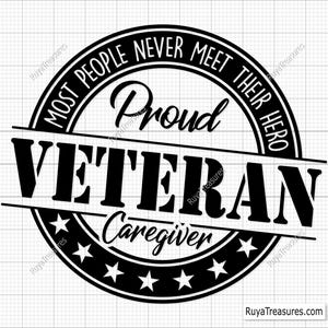 Veteran Caregiver Svg Png, Army Veteran Svg, US Veteran Svg, Retirement Svg, Grandpa Svg, Military Svg, Veterans Day Svg, Memorial Day Svg