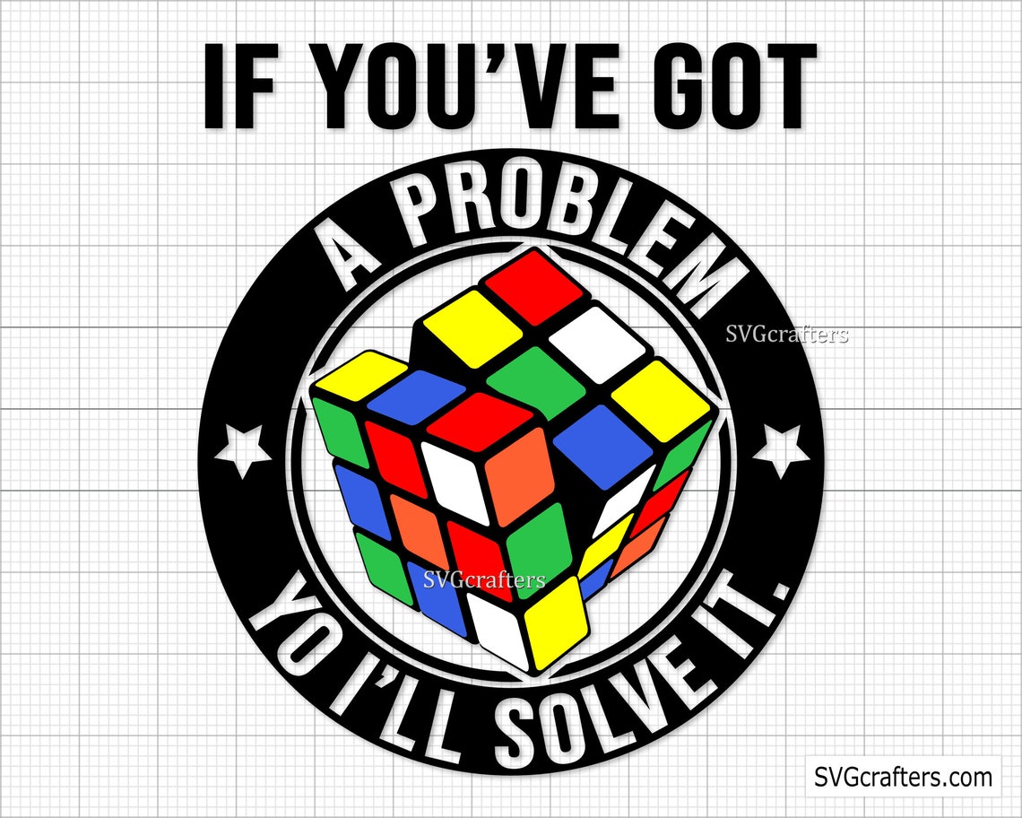 Rubiks cube svg cube svg rubic cube svg rubics cube vector | Etsy