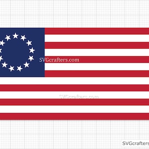 Betsy Ross svg, 1776 svg, Bandeira americana SVG, 4 de julho svg, patriótico svg, 2ª emenda svg, bandeira betsy ross - Imprimível, Cricut e Silhouette