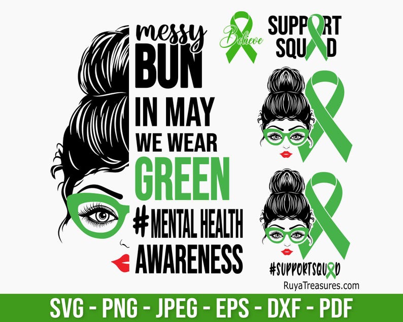 Mental Health Awareness Svg Bundle