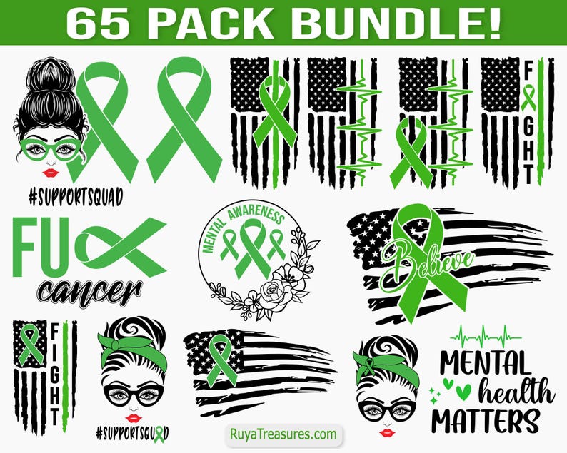 Mental Health Awareness Svg Bundle