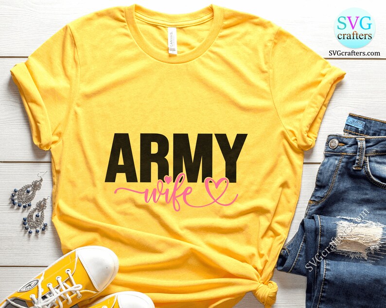 Army Wife Svg Army Svg Army Mom Svg Army Wife Svg Military - Etsy