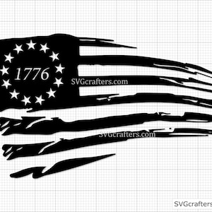 Betsy Ross svg, 1776 svg, American Flag SVG, 4th july svg, patriotic svg, 2nd amendment svg, betsy ross flag Printable, Cricut & Silhouette image 2