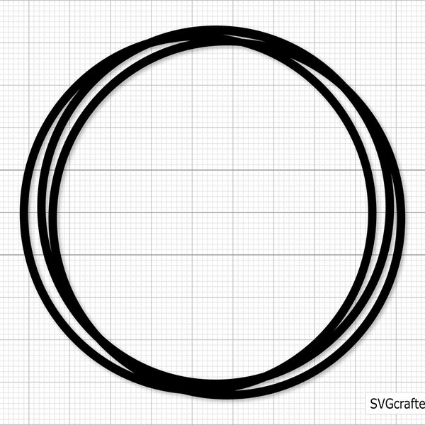 Circle Frame svg, Circle monogram svg, wreath svg, circle frames svg, circle svg, circle border svg - Printable, Cricut & Silhouette files