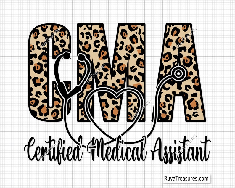 CMA Certified Medical Assistant Svg