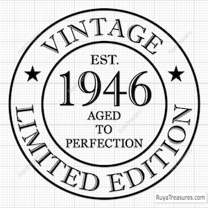 80歳の誕生日SVG、80歳のSVG、古い数字80SVG、Cricut用80歳のカットファイル、完璧な熟成SVG - 印刷可能、CricutおよびSilhouetteカットファイル