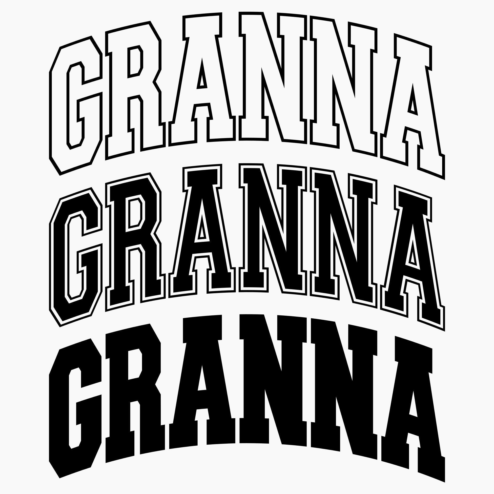 Granna Varsity Svg Png, Granna Varsity Curved Svg, Granna Varsity Letters  Svg, Grandma Varsity Font Svg, Mama Est Svg, Granna Lightning Svg - Etsy, image size:2000x2000