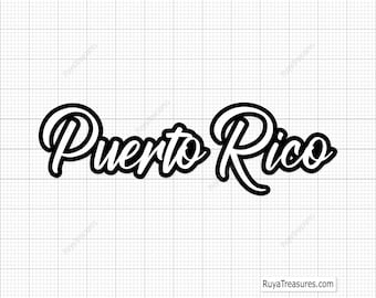 Puerto Rico Svg, Puerto Rican Svg, Puerto Rico Flag Svg, Boricua Svg, Puerto Rico Flag, Puerto Rico Png - Printable, Cricut & Silhouette