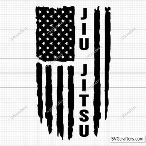 Jiu Jitsu USA Flag Svg Png, jiu jitsu svg, jiujitsu svg, martial arts svg, jiu jitsu cricut, jiu jitsu clipart, Cricut & Silhouette cut file