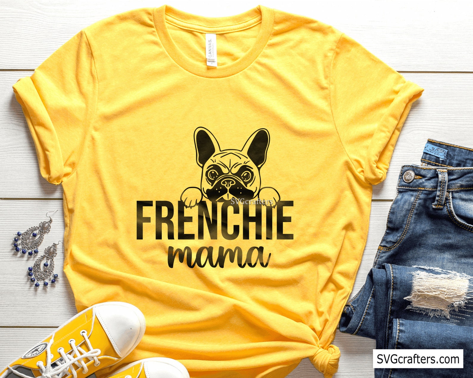 Frenchie Mama Svg French Bulldog Svg French Bulldog Svg - Etsy India