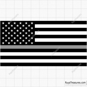 Thin Gray Line Flag Svg, Correction Officer Flag Svg, Corrections Svg, Officer Svg, Correctional Wife Svg, Prison Guard Svg, Law Enforcement