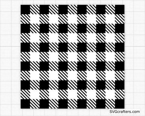 Buffalo Plaid Svg Buffalo Check Svg Buffalo Svg Buffalo - Etsy