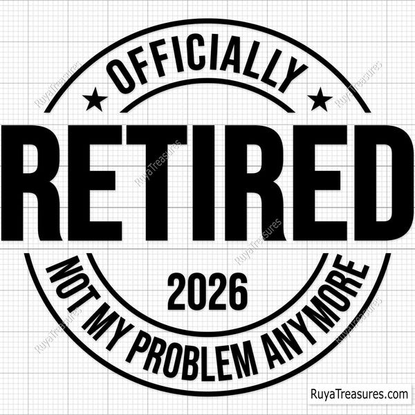 Retired Svg Png, Officially Retired Svg, Retirement Svg, Happy Retirement Svg, Pension Svg, Cricut Retirement Svg, Retirement Shirt Svg