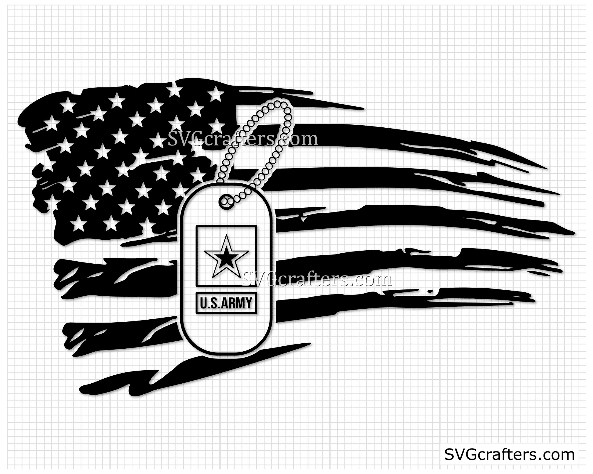 Army Dog Tag svg Military dog tags svg army svg marine svg Etsy