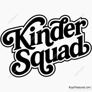 Esquadrão Infantil Svg, Time de Jardim de Infância Svg, Volta às Aulas Svg, Professor Aluno Svg, Primeiro Dia de Aula Svg, Turma Bonita Svg, Camiseta Pré-Escolar Svg