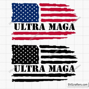Ultra Maga Svg, Anti Joe Biden Ultra Maga Svg, Anti Liberal Svg, Joe Biden Ultra Maga Svg, Joe Biden American Us Flag, Trump Svg, Joe Biden