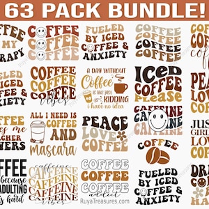 Retro Coffee Svg Bundle