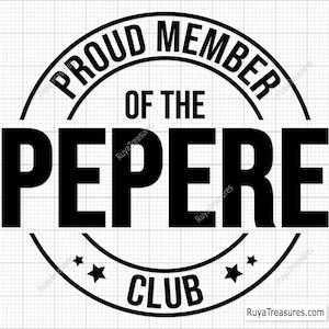 Stolzes Mitglied des Pepere Club, Pepere Club, Geburtstagsgeschenk, Geburtstagsgeschenk, Geburtstagsgeschenk, Geburtstagsgeschenk, Geburtstagsgeschenk, Geburtstagsgeschenk, Geburtstagsgeschenk