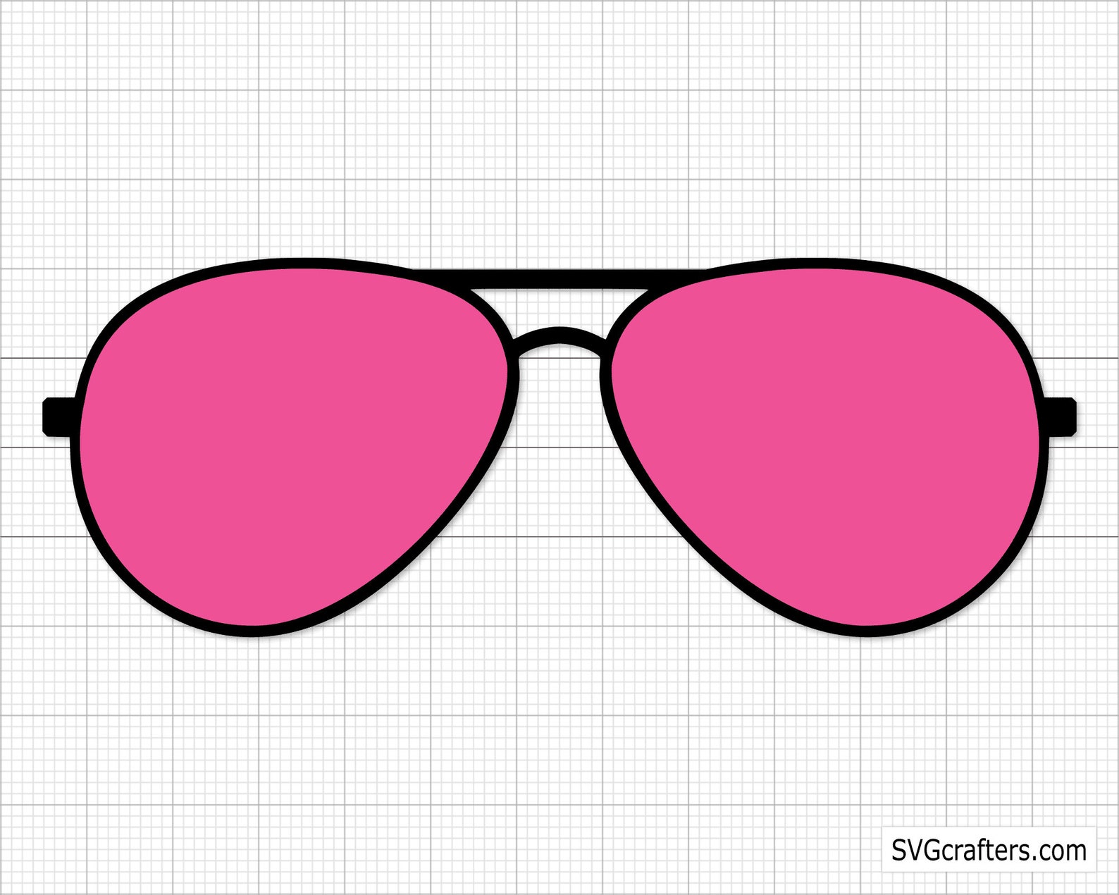Aviator Sunglasses SVG Sunglasses Svg Glasses Svg Messy Bun Etsy Canada