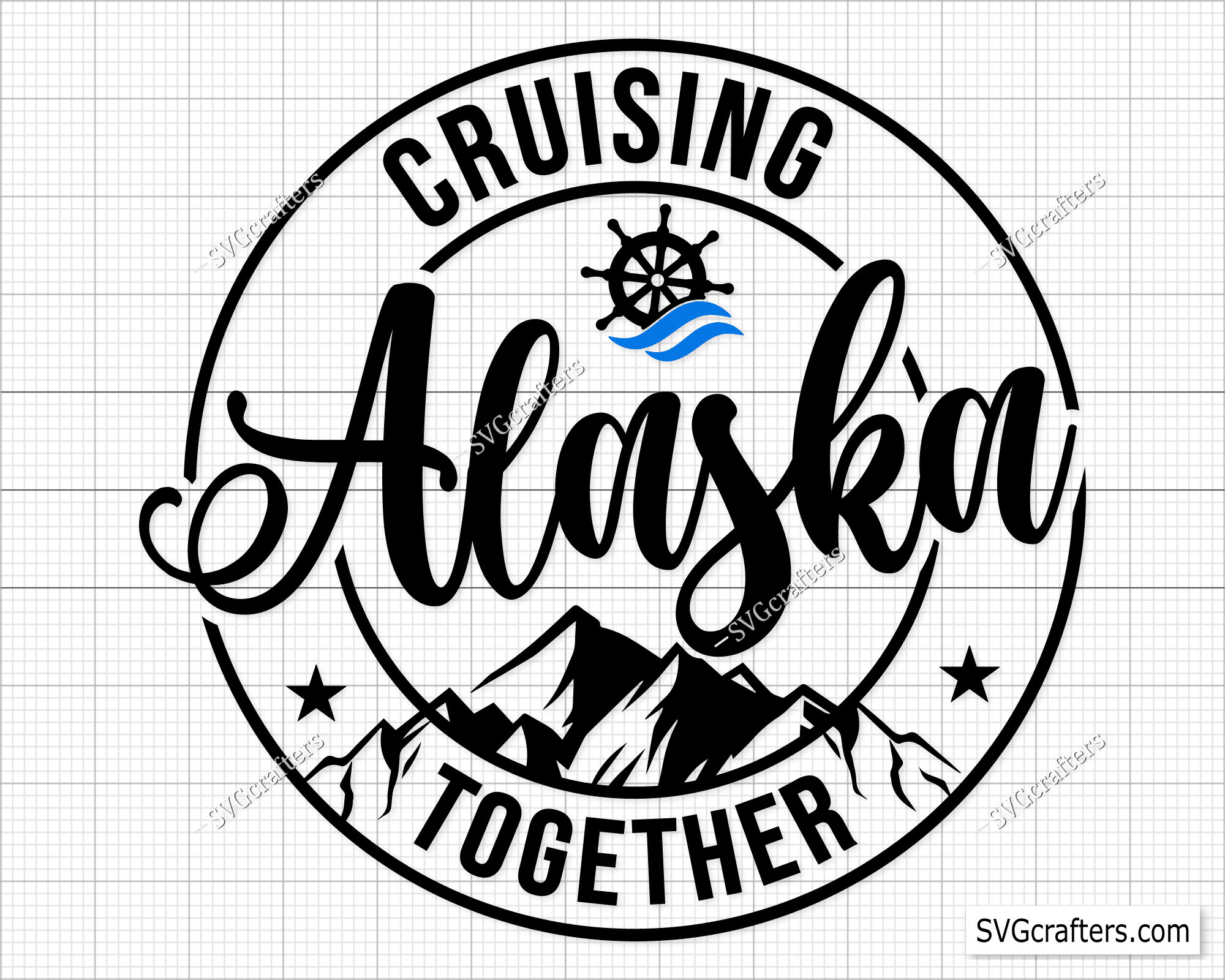 Alaska Trip 2023 Svg Alaska Cruise Svg Summer Vacation Svg - Etsy UK