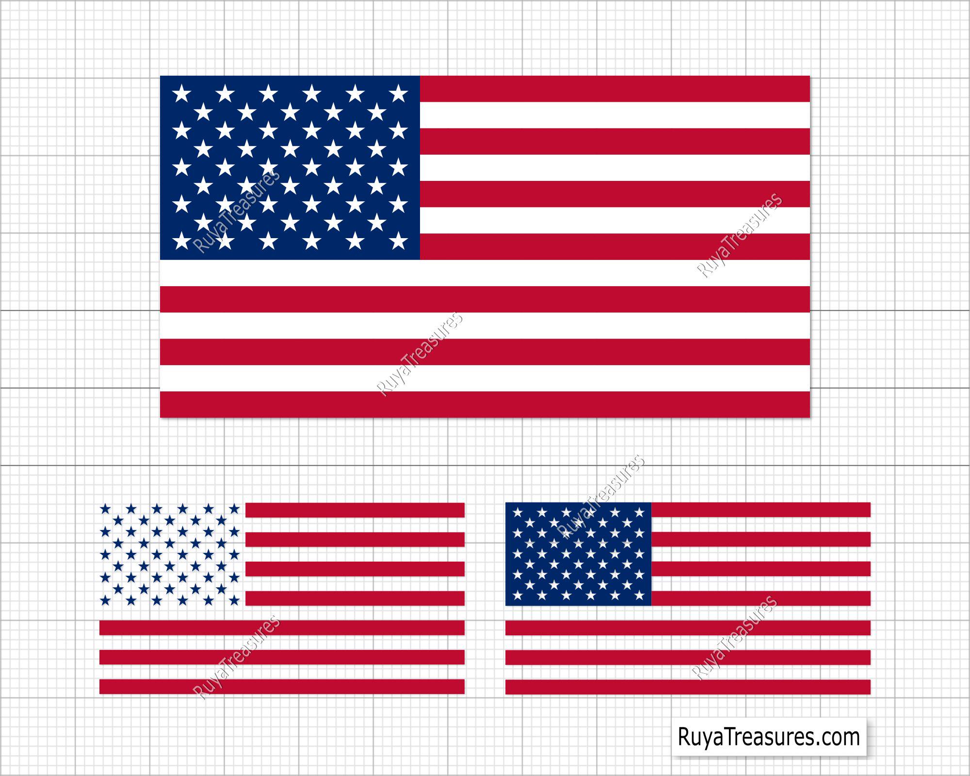 レイヤードアメリカ国旗SVG、USA国旗SVG、愛国的な国旗SVG、ダメージ