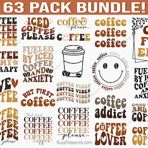 Retro Coffee Svg Bundle