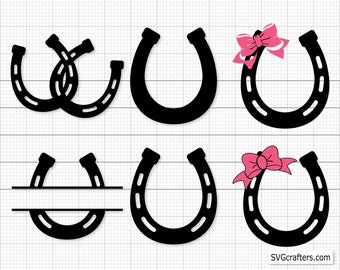 Horseshoe Svg Files, Horse Shoe Cut Files, Horseshoe Vector Files, Horse Shoe Vector, Horseshoe Clip Art, Cnc Files, St Patrick's Day