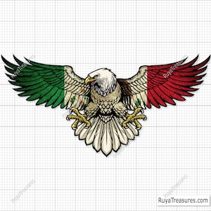 Mexican Eagle Flag PNG, Sublimation Mexican Flag Png, Mexican Png, Mexico Flag, Spanish Png, Usa Png - Clipart, Printable, Sublimation File