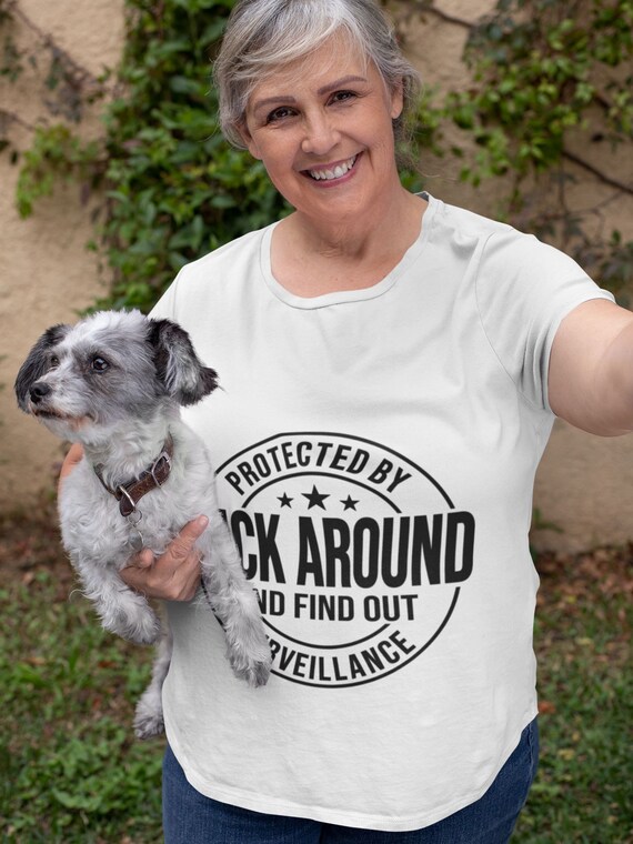 Protected by Fuck Around and Find Out Surveillance Svg Png