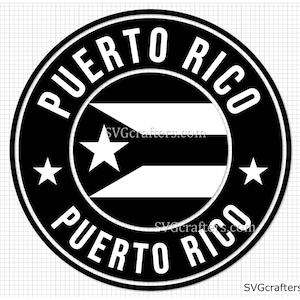 Puerto Rico svg, puerto rico svg, puerto rico Flagge svg, Boricua svg, puerto rico Flagge, puerto rico png - Printable, Cricut & Silhouette