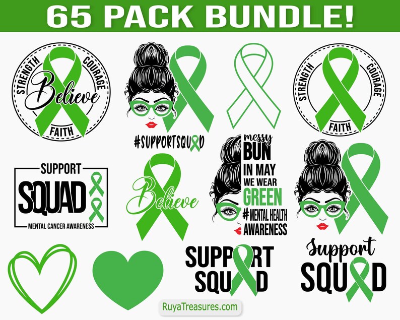 Mental Health Awareness Svg Bundle