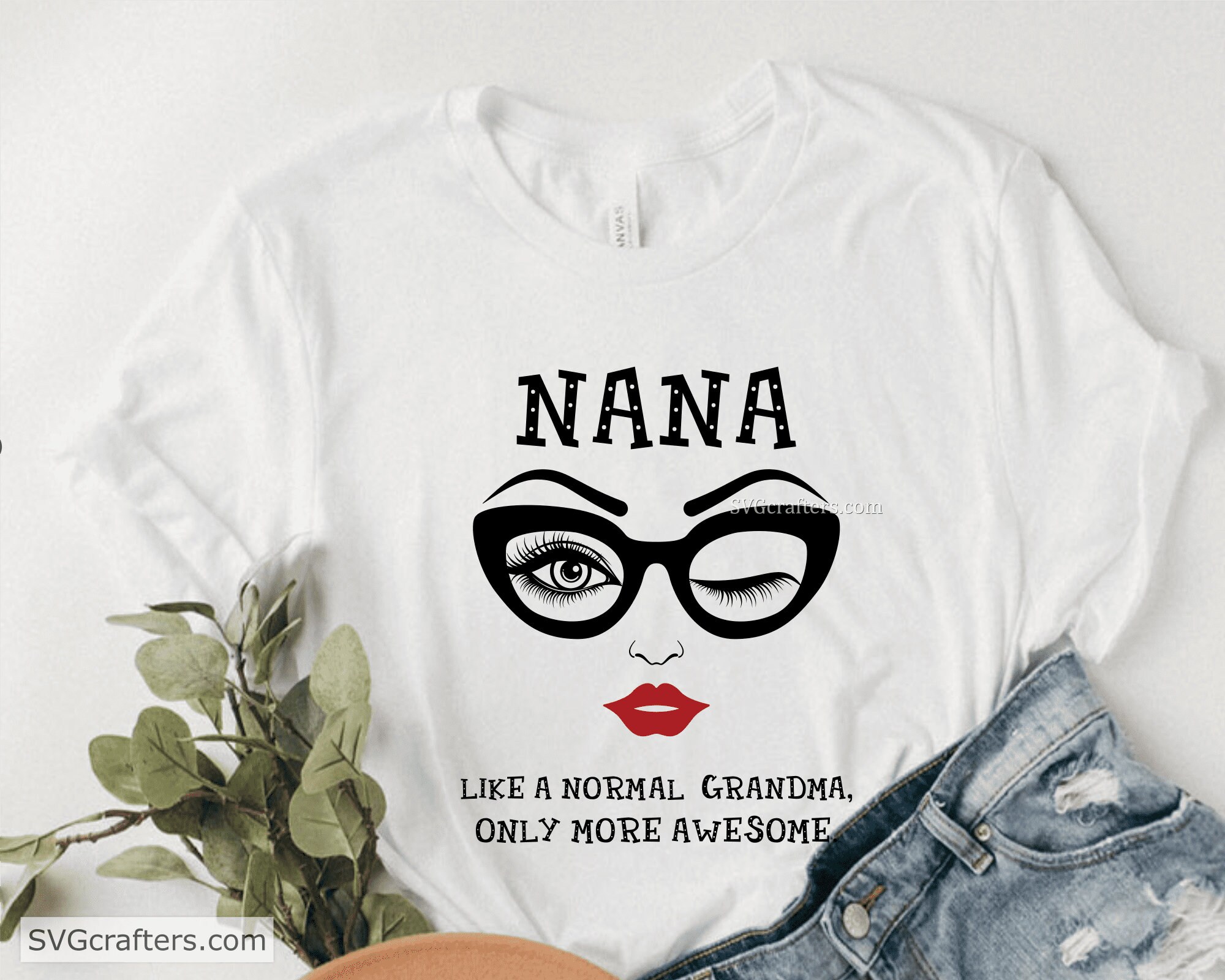 Nana Like a Normal Grandma Svg, Nana Svg, Grandma Svg