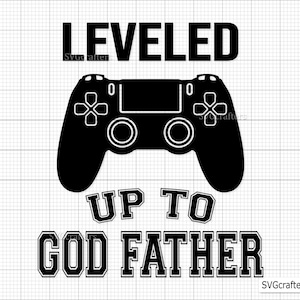 Ascendido a Dios Padre svg, Dios Padre svg, el mejor Dios Padre de todos los tiempos svg, Ascendido a Dios Padre svg - Archivo de corte imprimible, Cricut y Silhouette