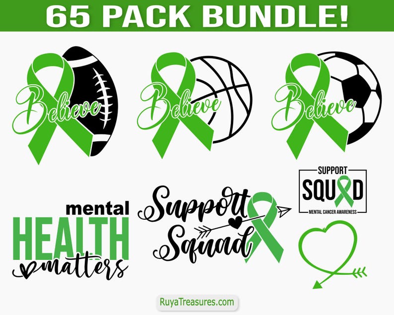 Mental Health Awareness Svg Bundle