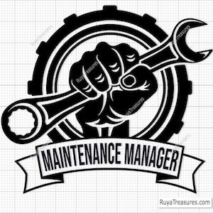 Maintenance Manager Svg Png, Maintenance Manager Svg, grappig Maintenance Manager Gift Svg Png, Maintenance Svg Png, Cricut & Silhouette-bestand