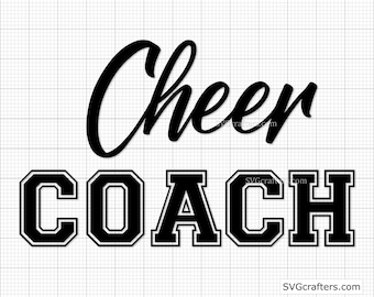 Cheer Coach Svg | Etsy