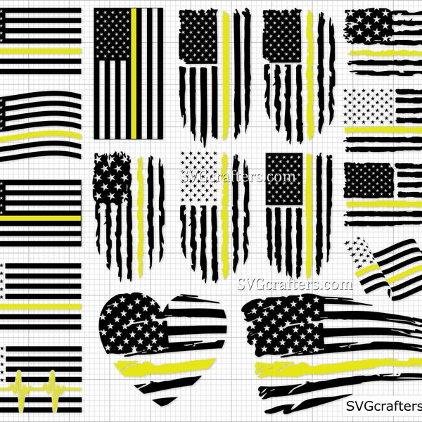 Dispatcher svg, 911 dispatcher svg, dispatch svg, distressed flag svg,  dispatcher shirt - Printable, Cricut and Silhouette cut files