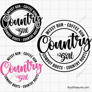Country Girl Coffee Run Svg, Cowgirl western tasse à café Svg, Rodeo Girl amateur de café Svg, Svg vie à la campagne, graphique de fille de ferme, bottes de cow-girl