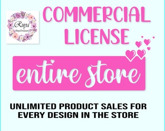 RuyaTreasures Commercial License, The Commercial License covers ALL RuyaTreasures designs