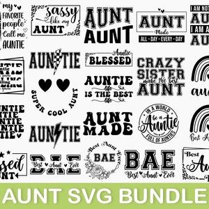 Tante SVG-Bundle, Tante SVG, beste Tante Ever-Svg, Tante Life-Svg, Tante Png, Tante Png, Tante Shirt SVG, Tante Shirt Design, Tante Typografie dafür