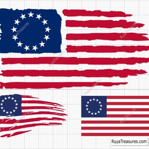 Betsy Ross Svg, 1776 Svg, drapeau américain, Svg 4 juillet, Svg patriotique, 2e amendement Svg, drapeau Betsy Ross - imprimable, Cricut & Silhouette