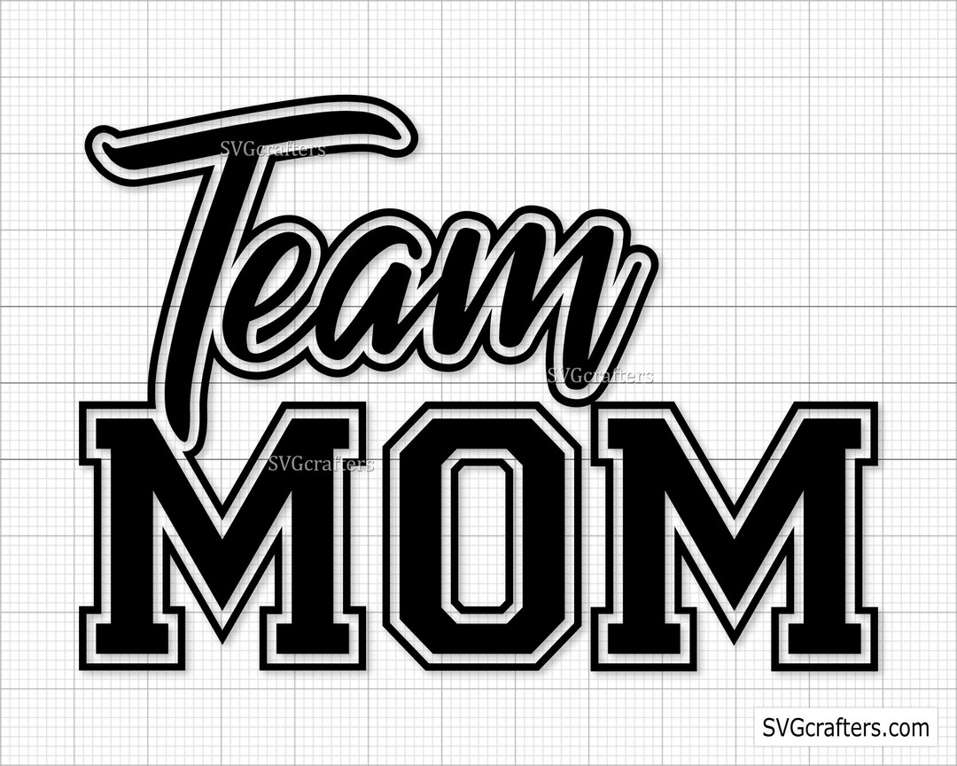 Team Mom Svg, Cheer Mom Svg, Football Mom Svg, Game Day Svg, Coach Svg, Football Svg