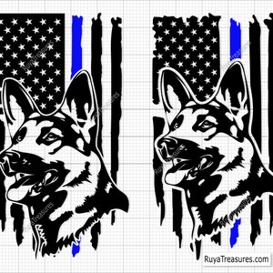 Duitse herder Svg, hond Svg, K9 Svg, hond gezicht Svg, pootafdruk Svg, hondenliefhebber Svg, hond Svg-bestanden - afdrukbare, Cricut & Silhouette Cut-bestanden