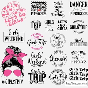 Girls Trip 2026 Svg