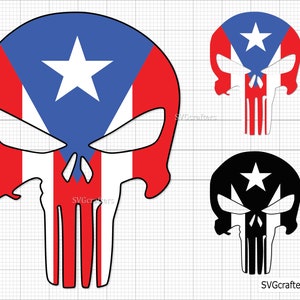Patriotic Puerto Rico svg, puerto rican svg, puerto rico flag svg, Boricua svg, puerto rico png - Printable, Cricut & Silhouette file