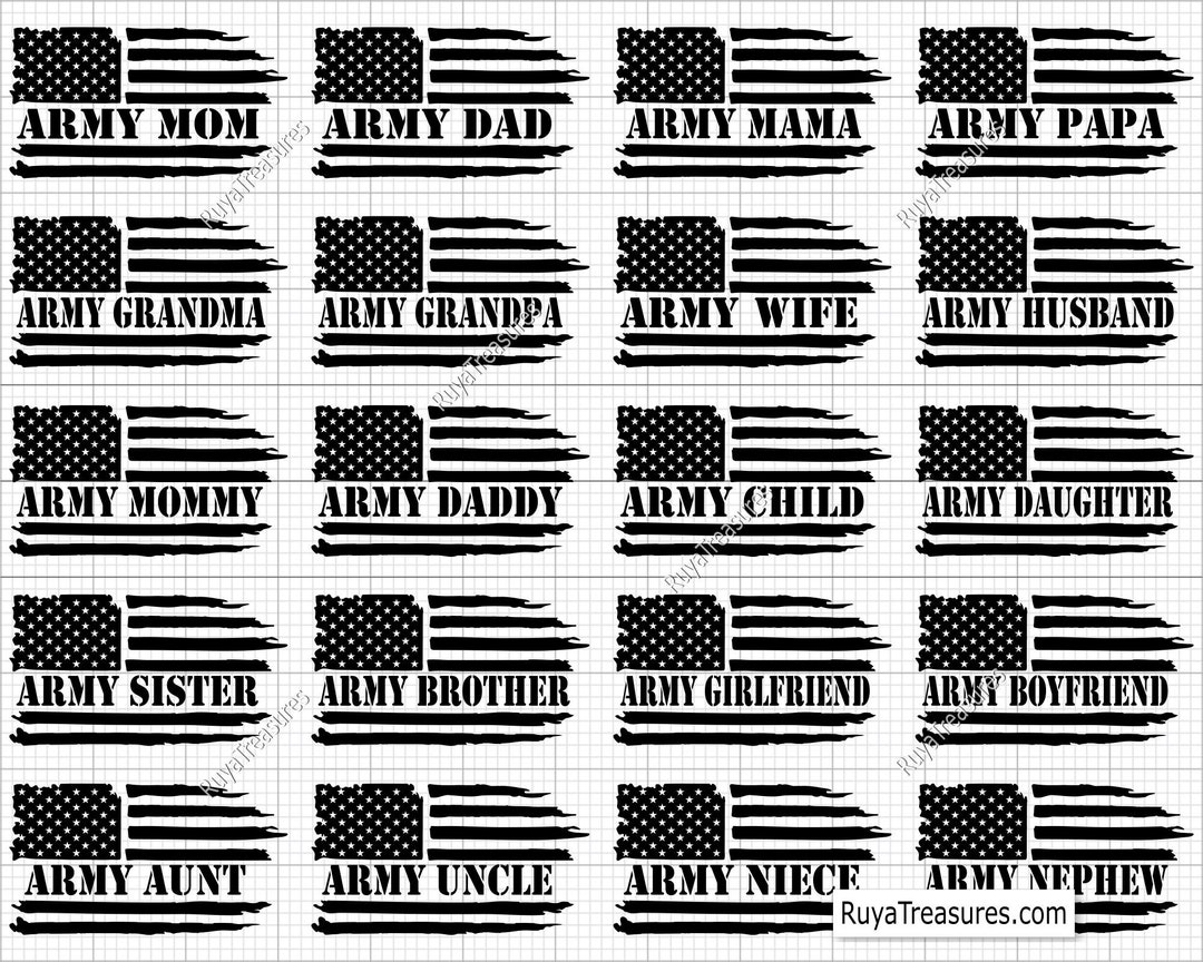 Proud Army Mom Svg, Army Mom Svg, Army Svg, Army Wife Svg, Military Svg ...