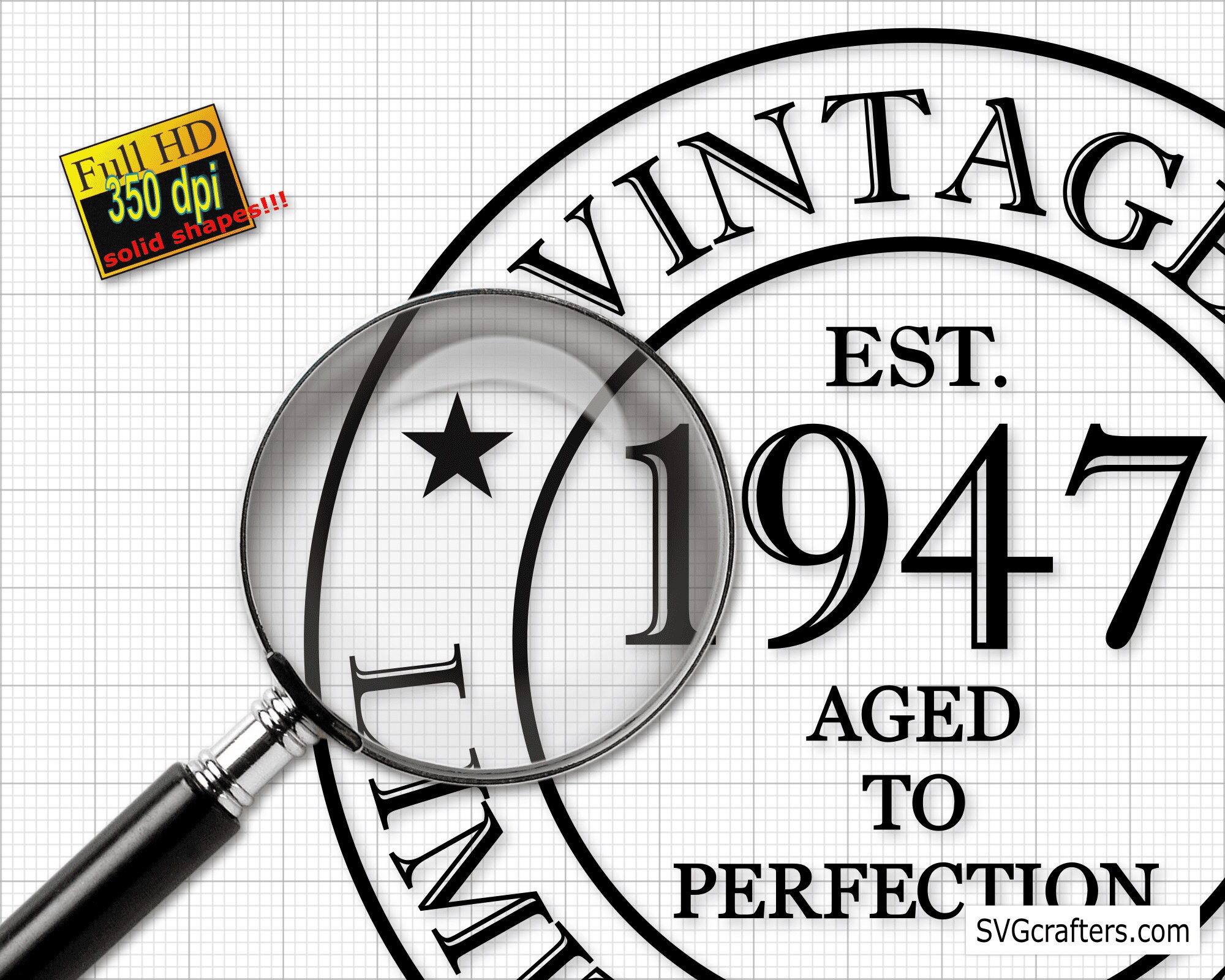 75th Birthday Svg 75 and Fabulous Svg Born in 1947 1947 Etsy Canada