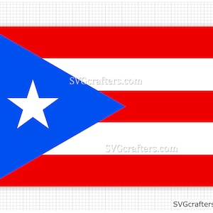 Puerto Rico Flag svg, puerto rican svg, puerto rico svg, Boricua svg, puerto rico flag, puerto rico png - Printable, Cricut & Silhouette