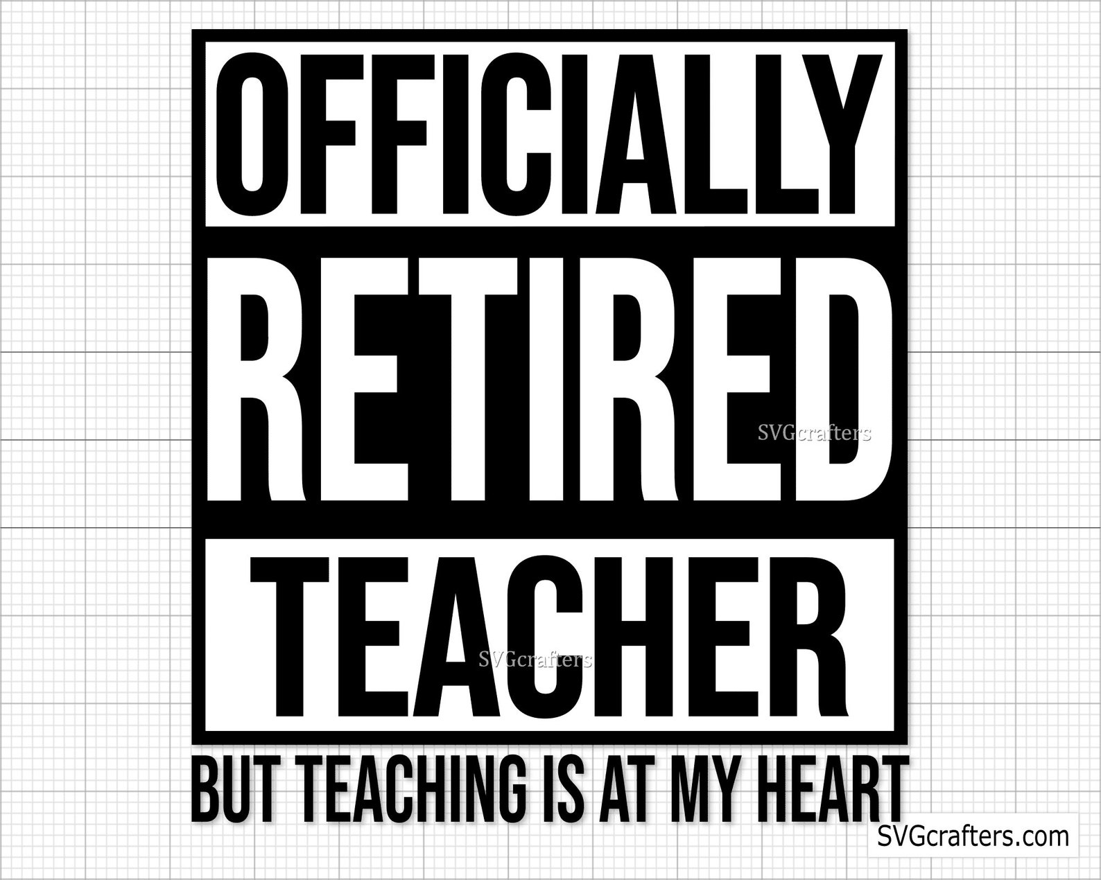 Retired Teacher Svg Retirement Svg Retired Svg Teacher Etsy
